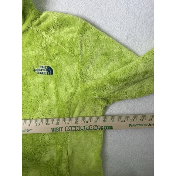 The North Face Women's Osito Fleece Zip Up Jacket Lime Green Outdoor Casual Med - Picture 11 of 14